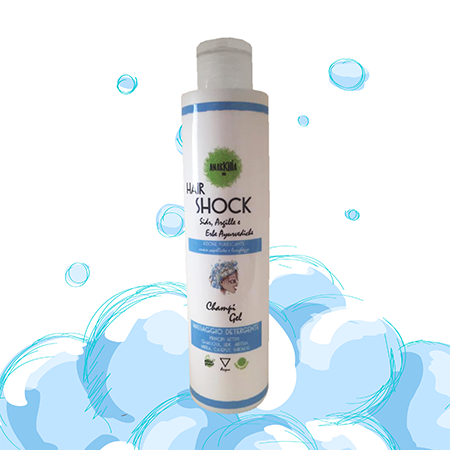 Hair shock water - purifying champi gel