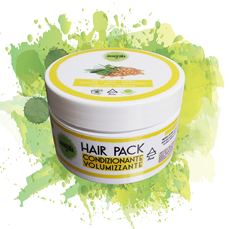 Conditioning volumizing hair pack