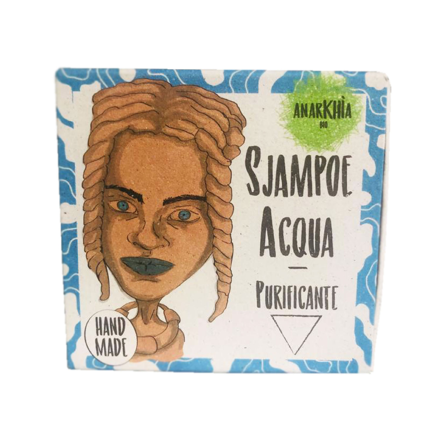 Sjampoe acqua – detergente capelli solido purificante